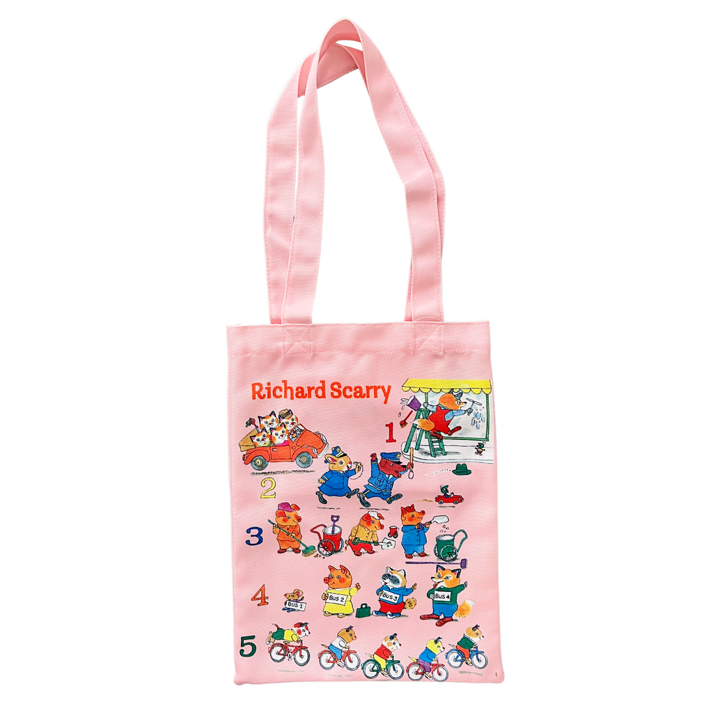 Richard Scarry Long Tote Bag · Busytown Countdown *Limited Edition