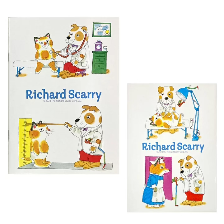 Richard Scarry Notebook · Doctor's Office