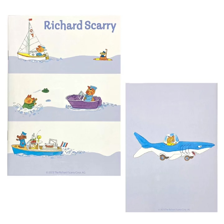Richard Scarry Notebook · Ocean Life