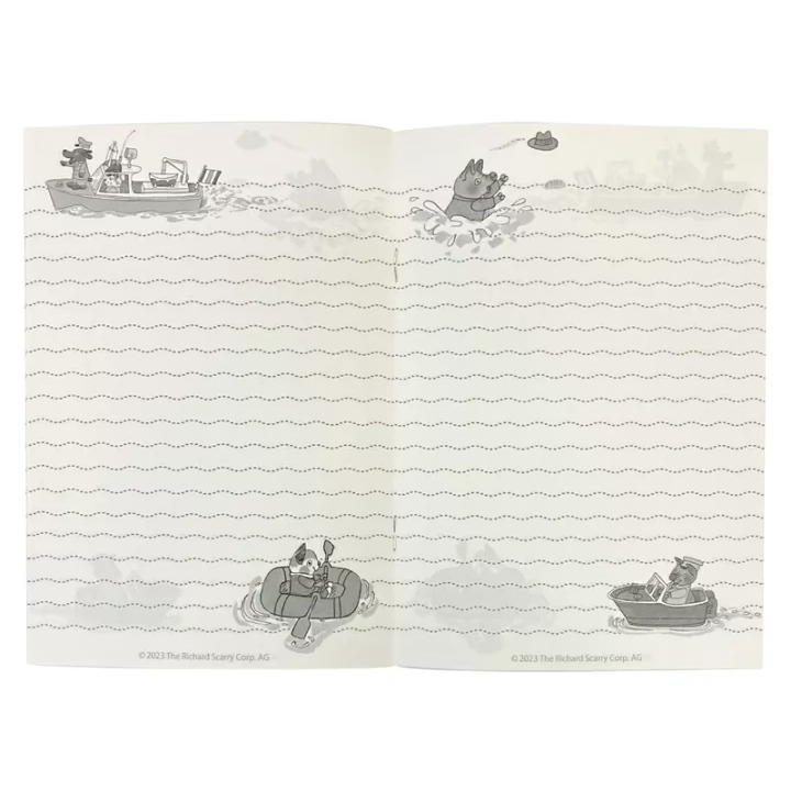 Richard Scarry Notebook · Ocean Life