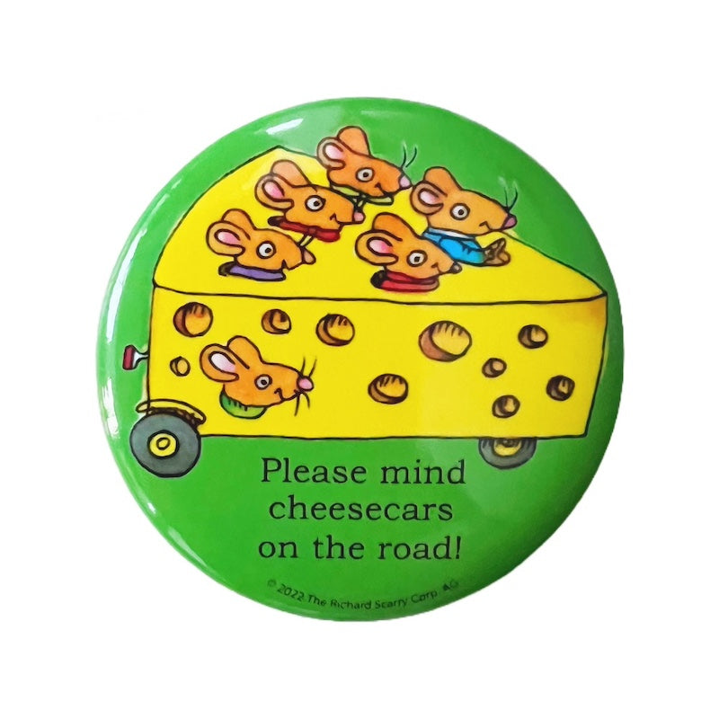 Richard Scarry Pin · Cheese Car *Limited Edition