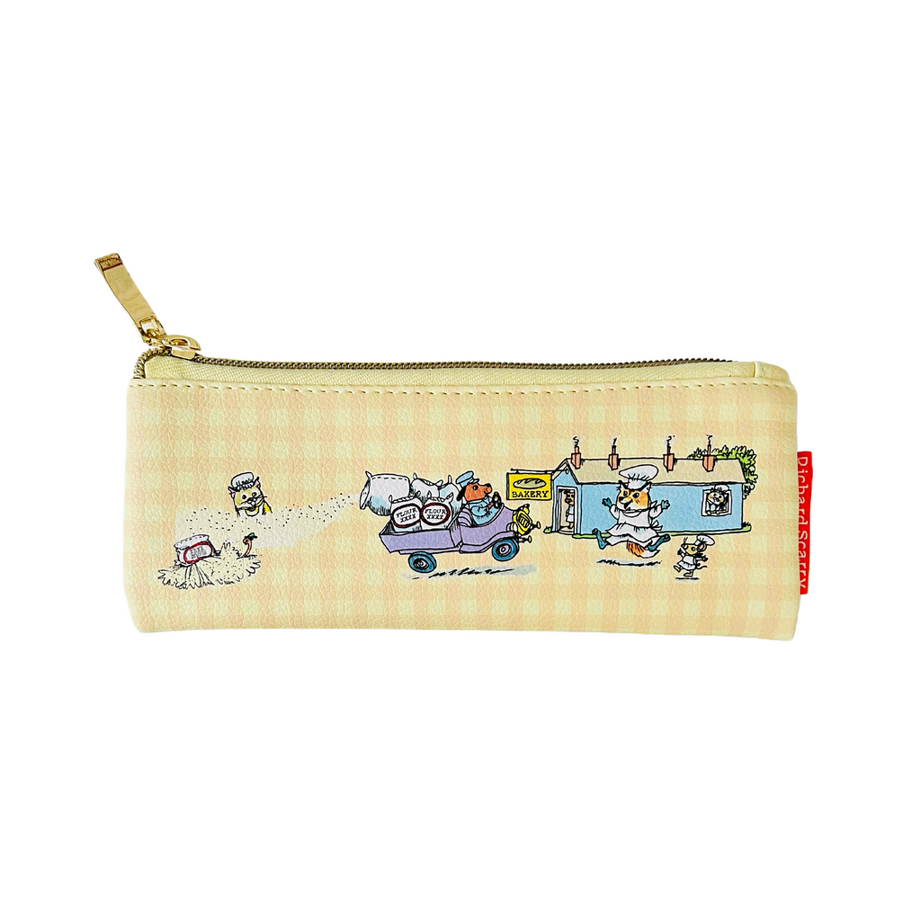 Richard Scarry Small Pencil Case · Busytown Baking  *Limited Edition
