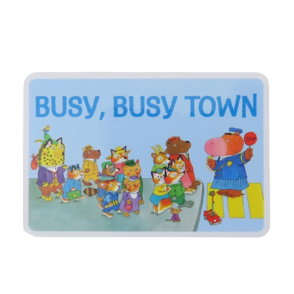 Richard Scarry Sticker · Busy, Busy Town