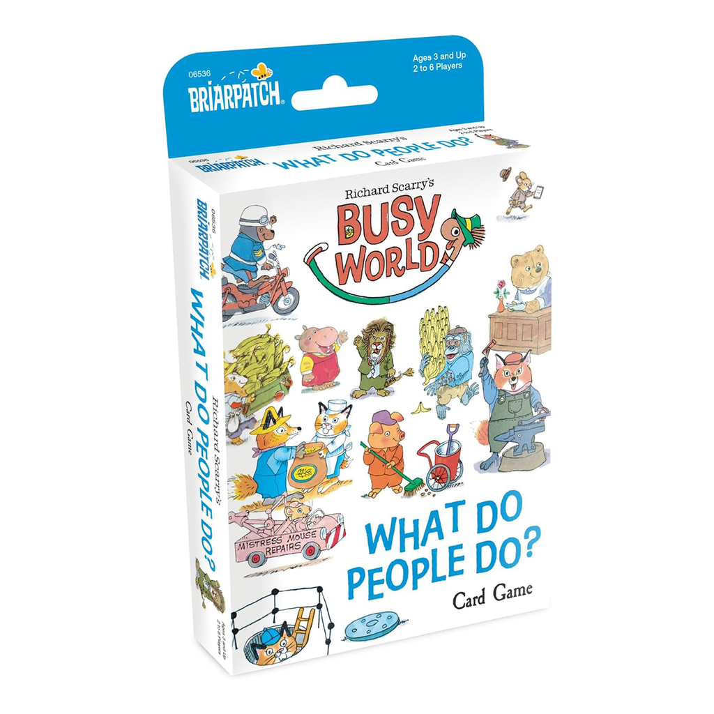 Richard Scarry What Do People Do? Card Game