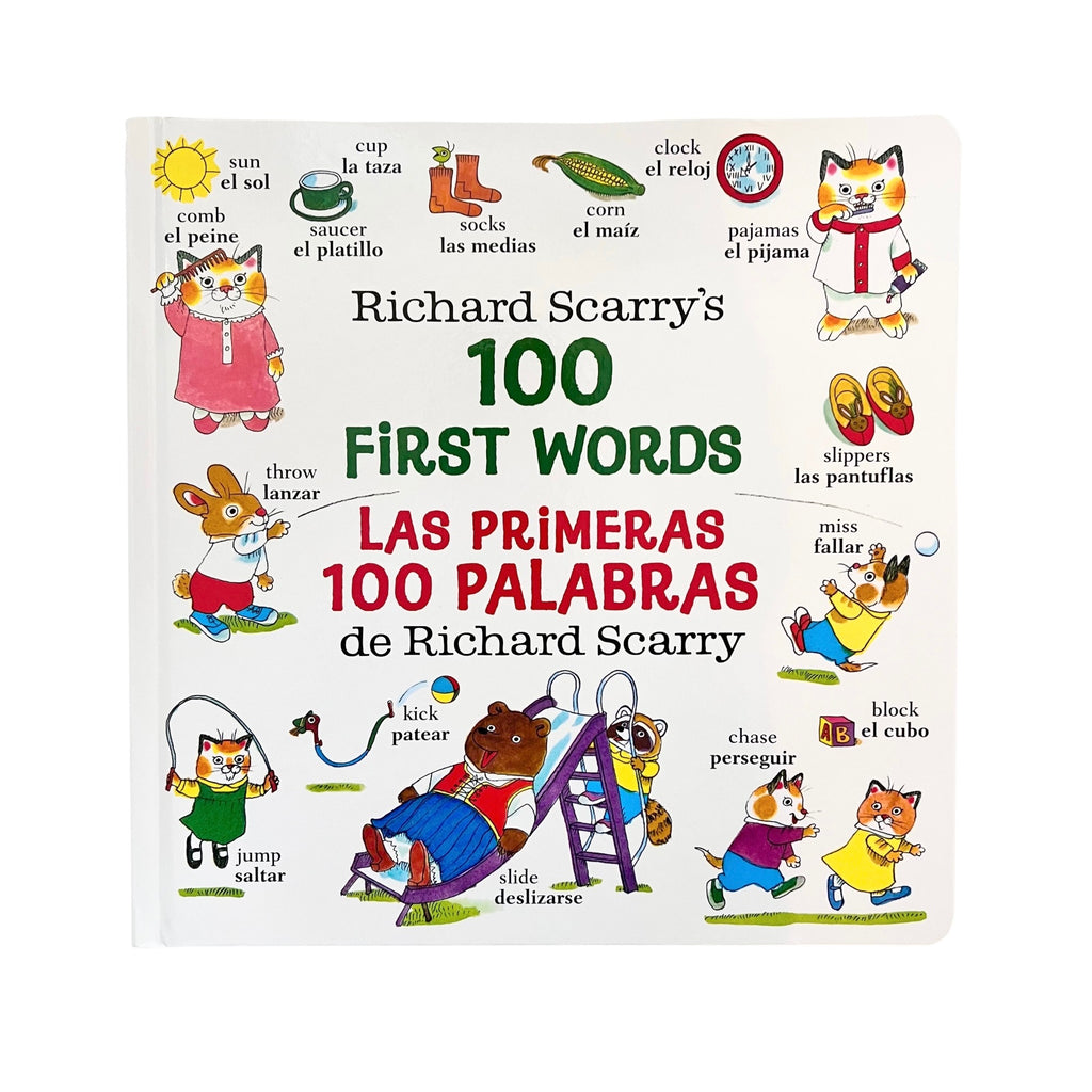 Richard Scarry's 100 First Words / Las primeras 100 Palabras