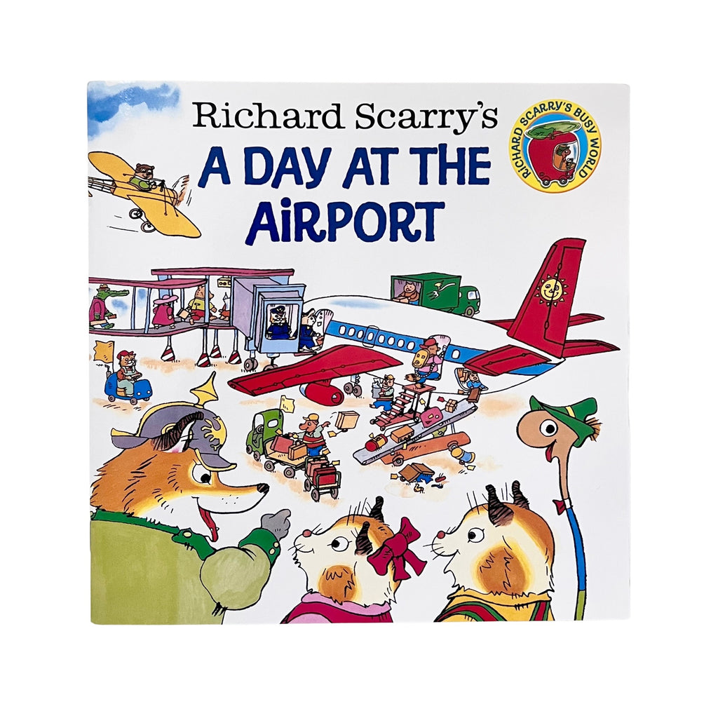 Richard Scarry's A Day at the Airport Paperback