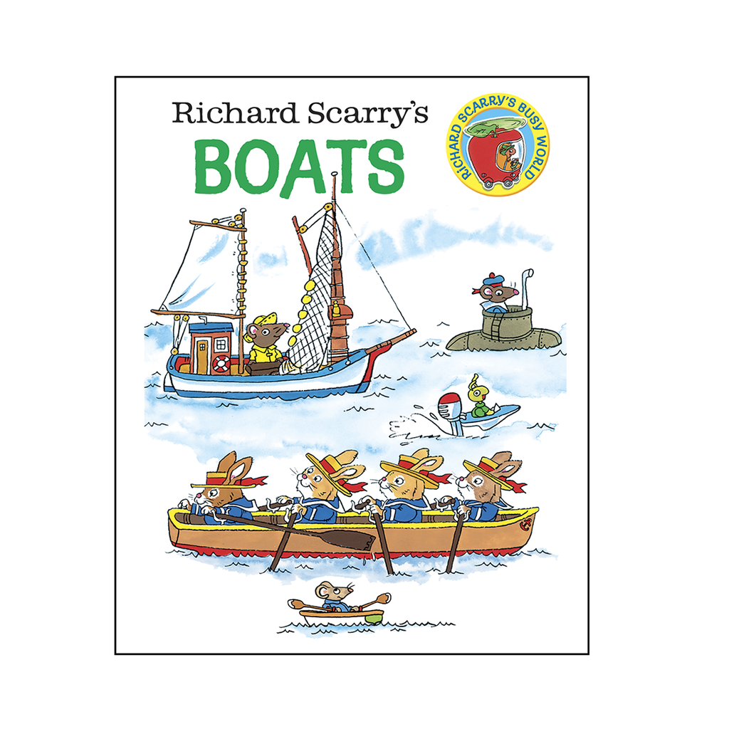 Richard Scarry's Boats Board Book