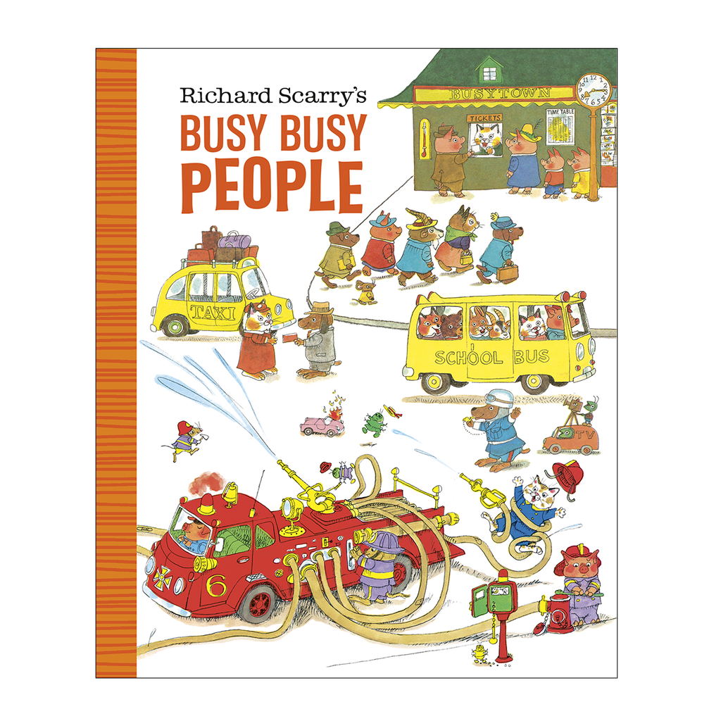 Richard Scarry's Busy Busy People Board Book