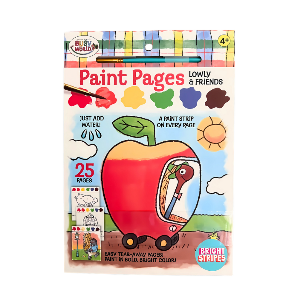 Richard Scarry's Busy Town Paint Pages