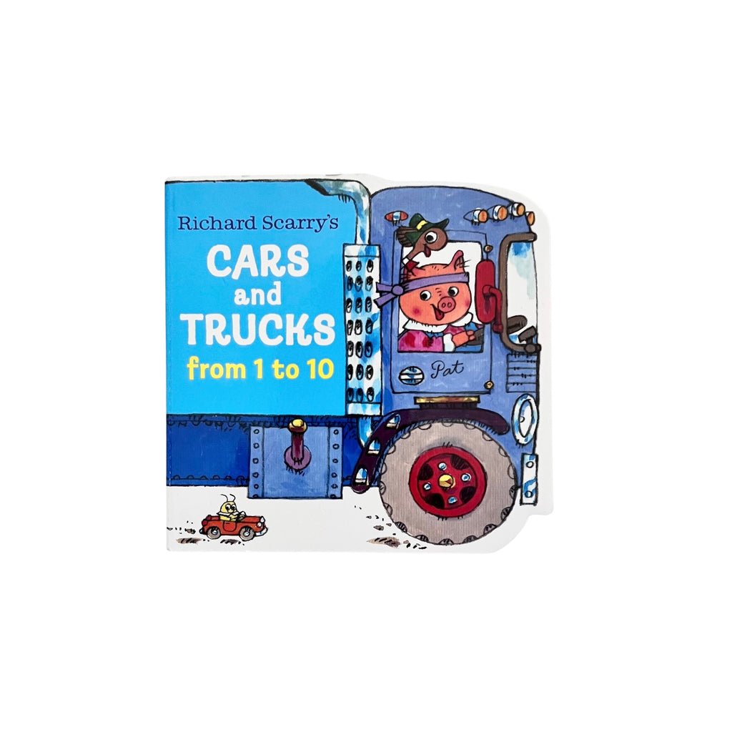Richard Scarry's Cars and Trucks from 1 to 10 Mini Board Book