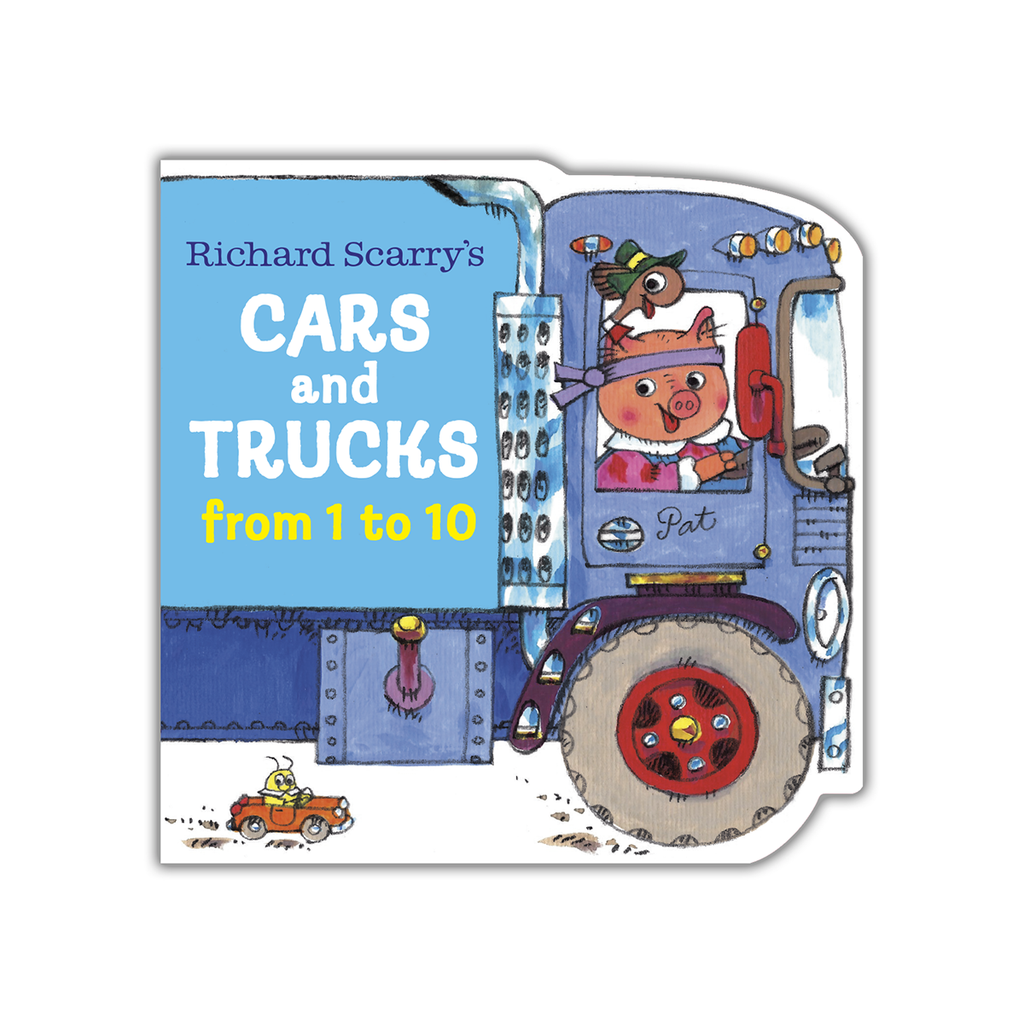 Richard Scarry's Cars and Trucks from 1 to 10 Mini Board Book