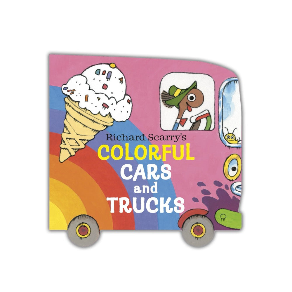 Richard Scarry's Colorful Cars and Trucks Mini Board Book