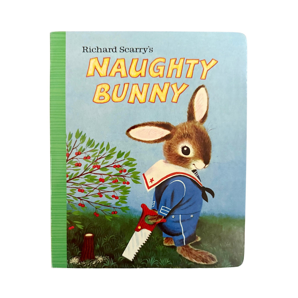 Richard Scarry's Naughty Bunny Board Book by Richard Scarry