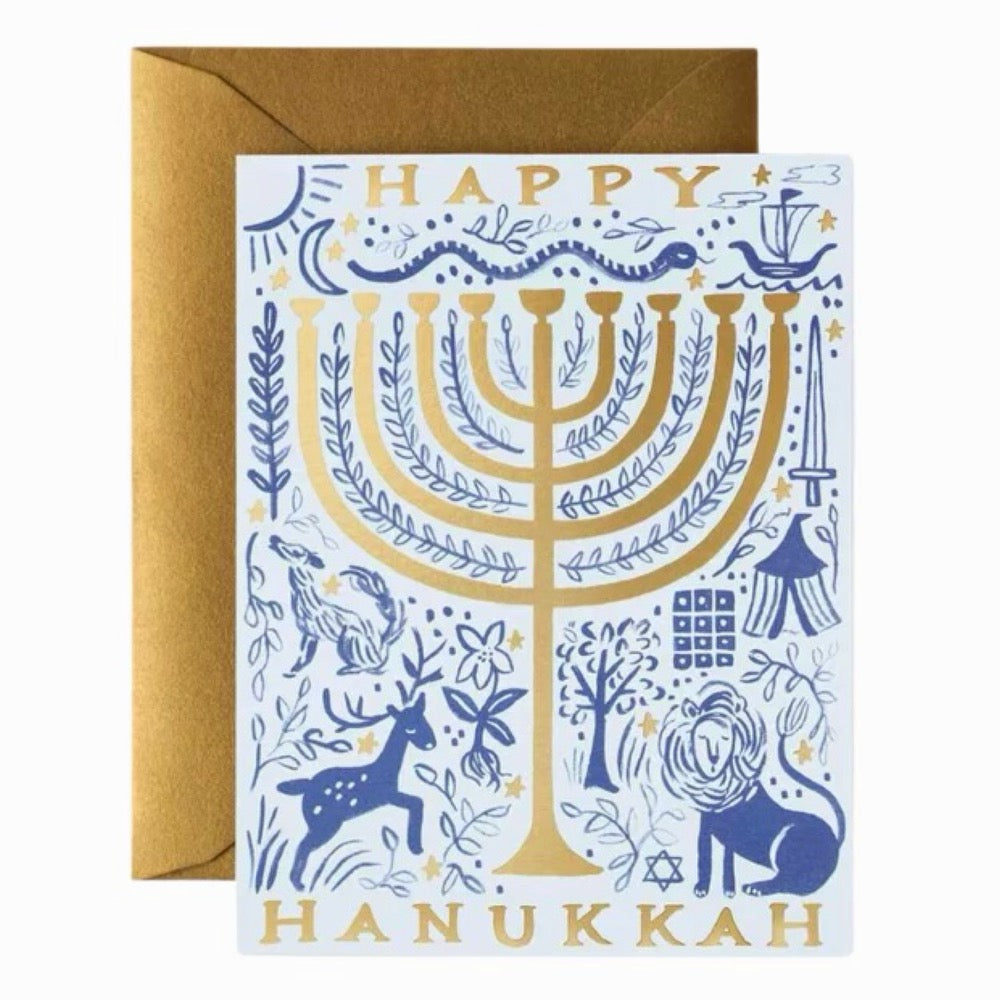 Rifle Happy Hanukkah Card