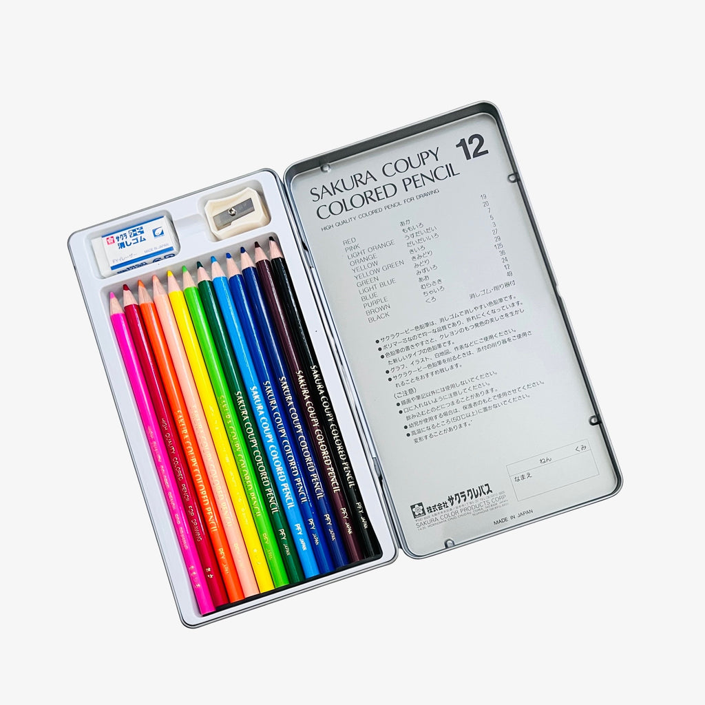 Sakura Colored Pencils 12-Piece Set