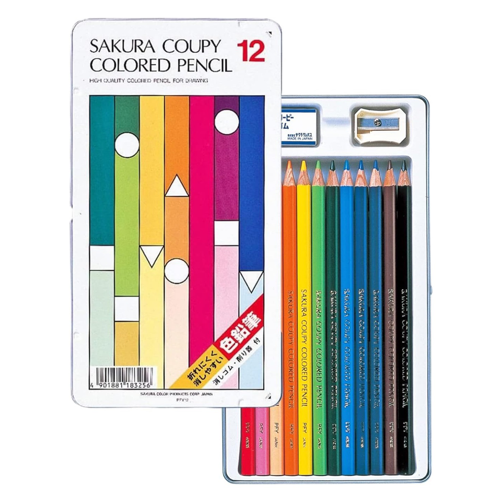 Sakura Colored Pencils 12-Piece Set
