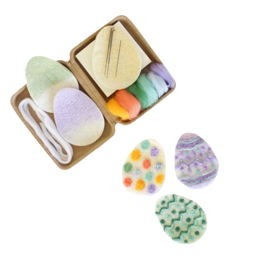 Sheep Creek Studio Mini Easter Egg Felting Craft Kit