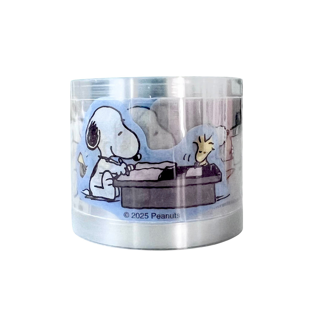 Snoopy and Siblings Pen Pals Masking Tape Sticker Roll