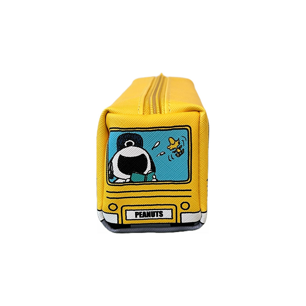 Snoopy and Siblings School Bus Pencil Case