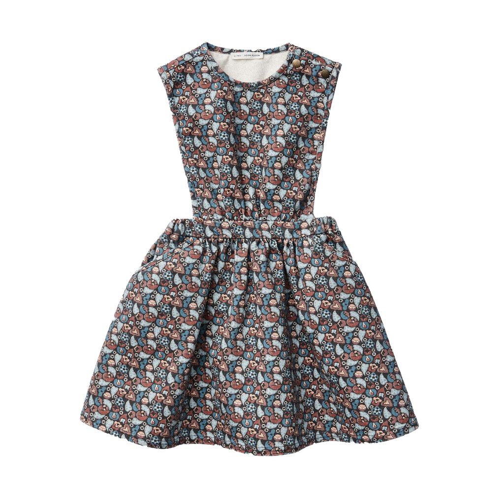 Soor Ploom Tippi Pinafore · Kaleidoscope Print