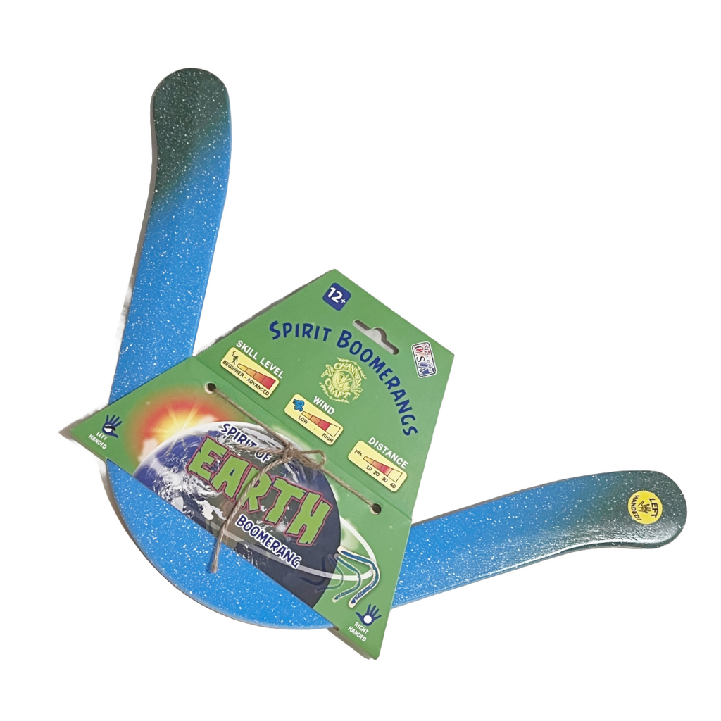 Spirit Of Earth Boomerang
