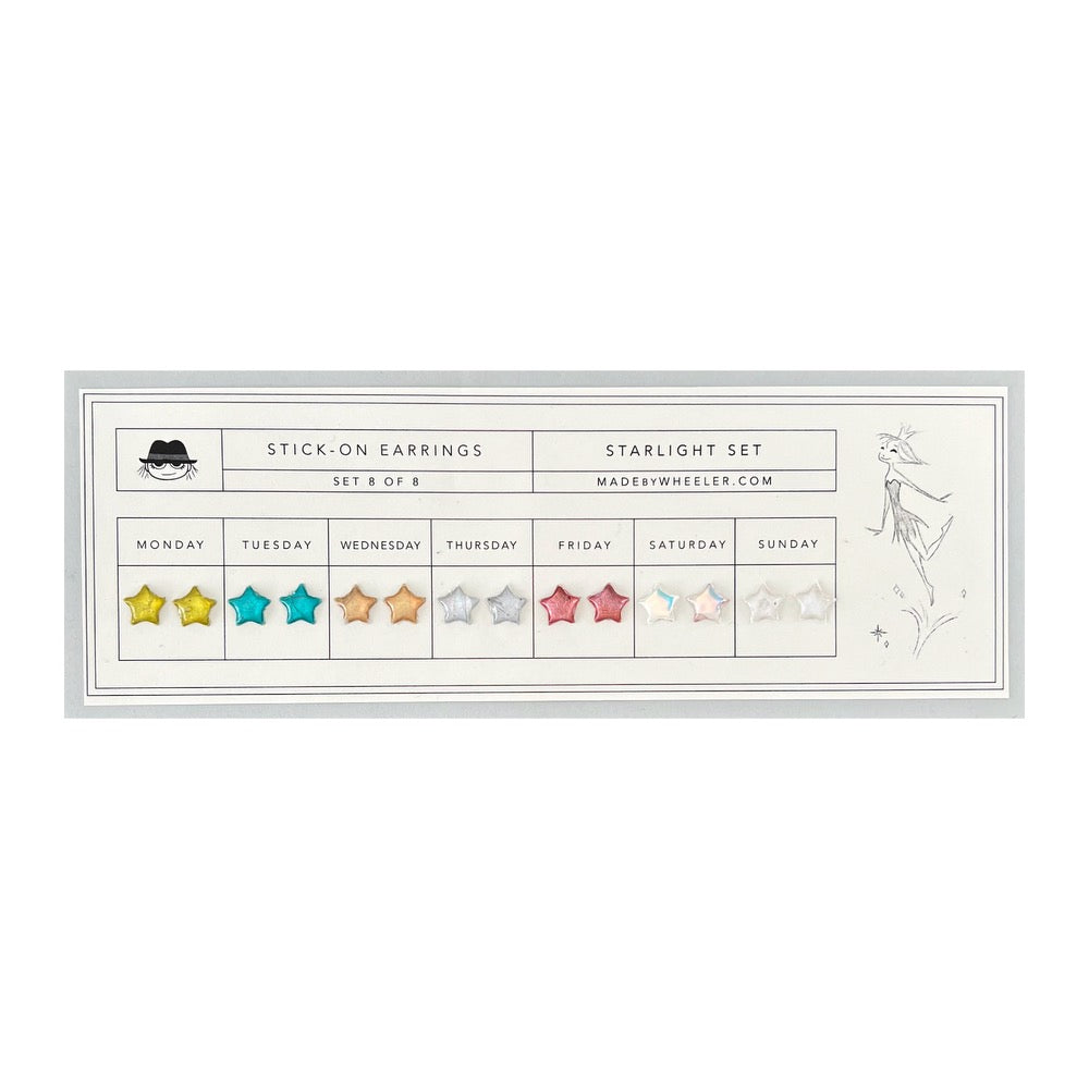 Stick on Earring Set · Starlight