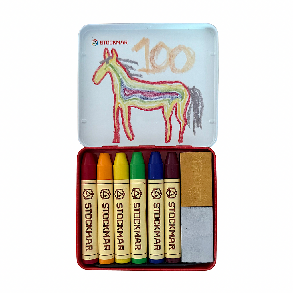 Stockmar Rainbow Edition Wax Crayon Set · 8 Pieces