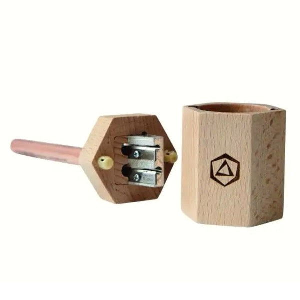 Stockmar Wooden Dual Pencil Sharpener