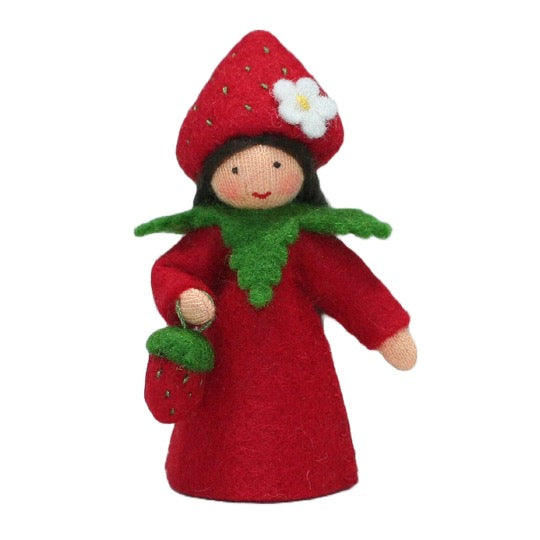 Strawberry Fairy Holding Berry · Fair