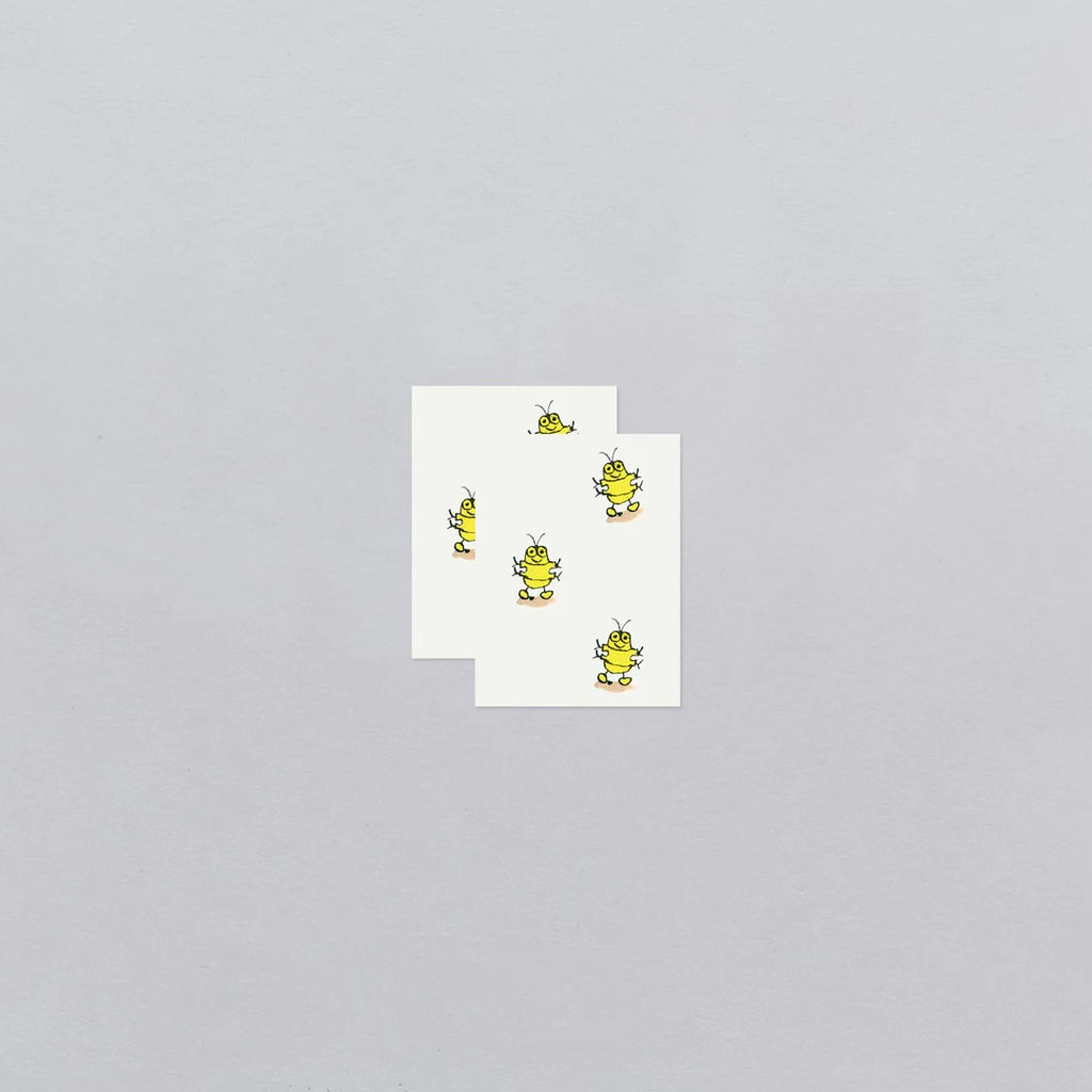 Tattly Richard Scarry Goldbug Trio Temporary Tattoo Set