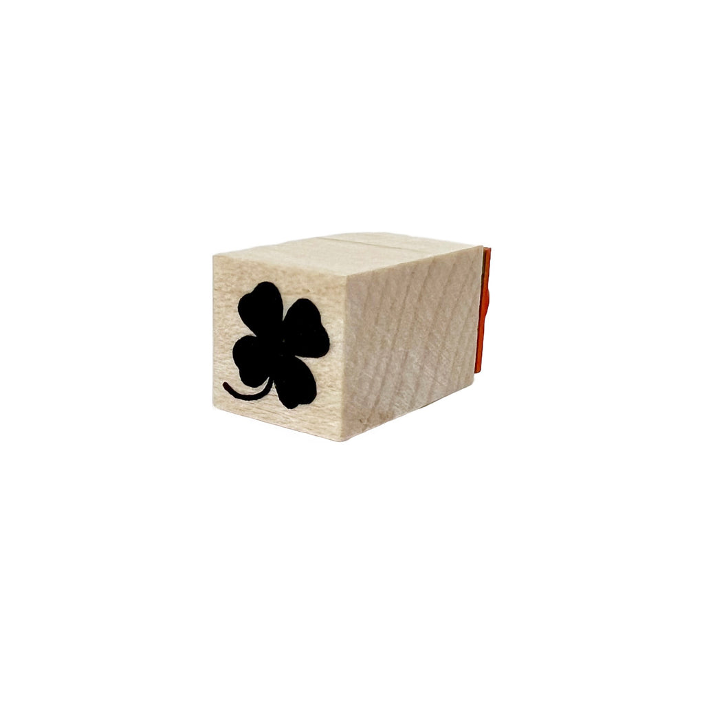 Teeny Tiny Rubber Stamp · Four Leaf Clover