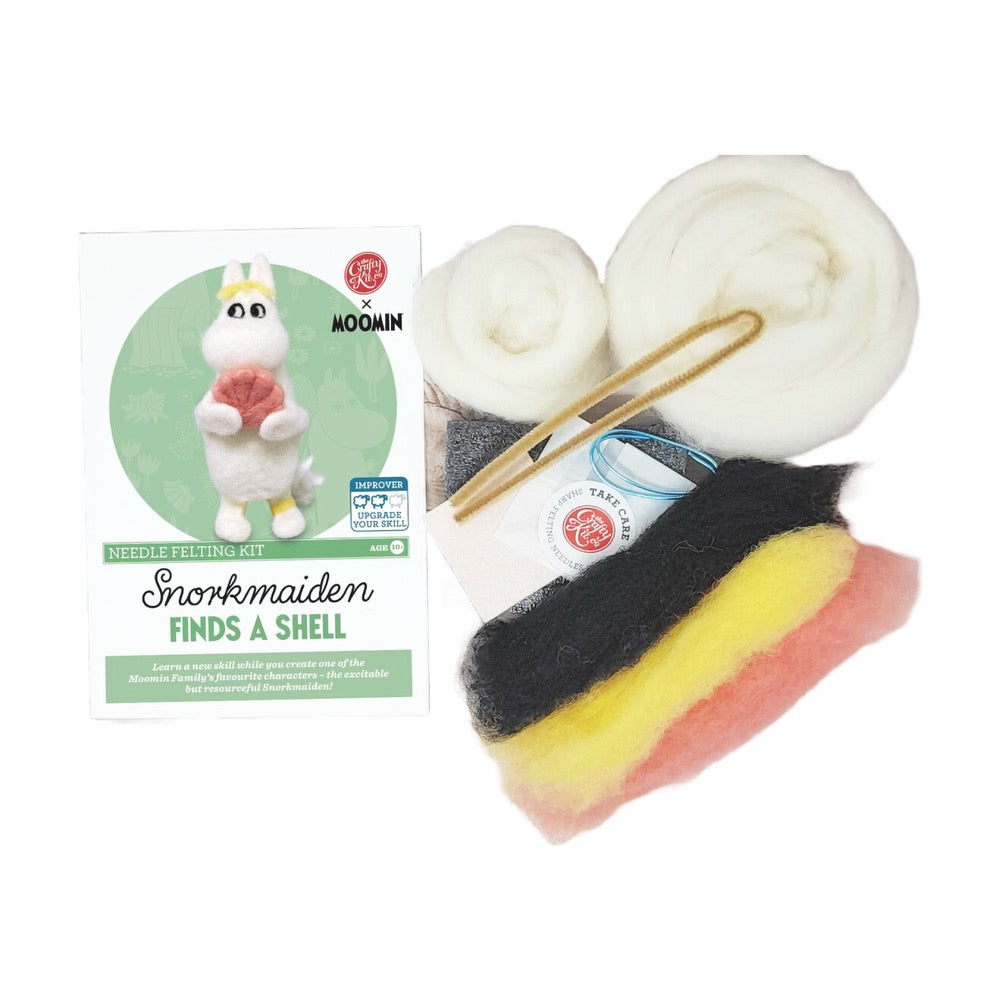 Shells Needle Helting The Crafty Kit Company Snorkmaiden Finds A Shell Needle Felting Kit ...
