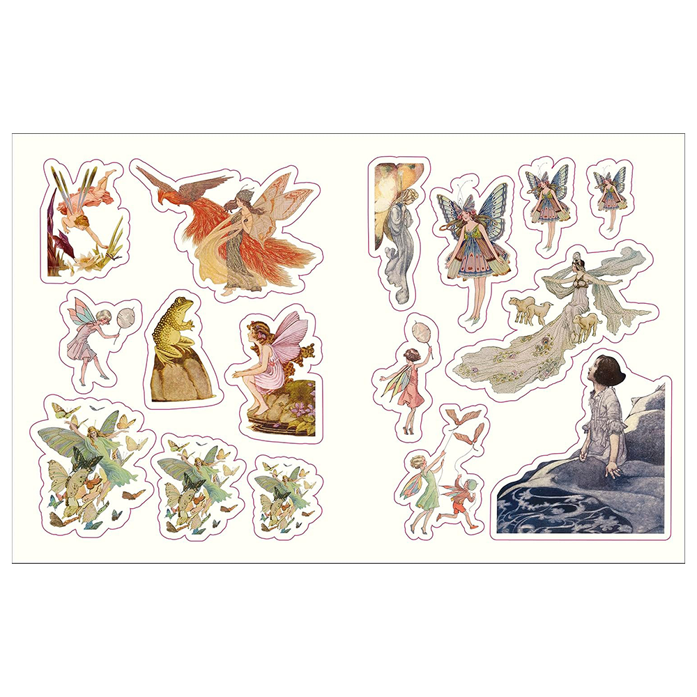The Forests, Fairies and Fungi Sticker Anthology: With More Than 1,000 Vintage Stickers