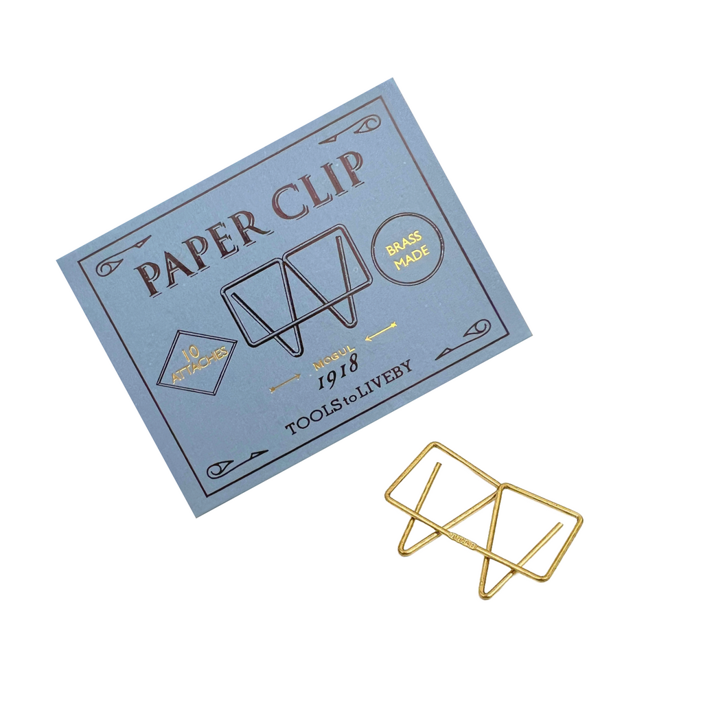 Tools by Livery 10 Piece Brass Mogul Paperclip Set
