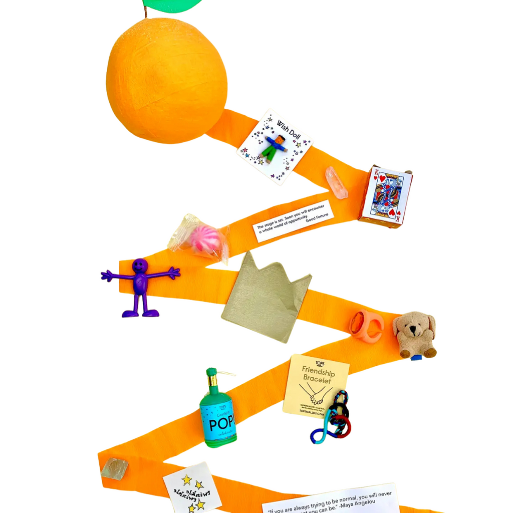 Tops Malibu Mini Surprise Ball · Clementine