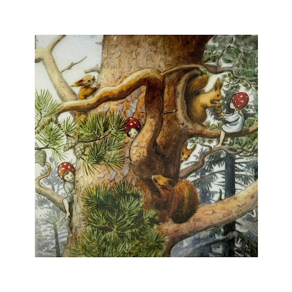 Toverlux Silhouette Insert · Elsa Beskow Hide and Seek