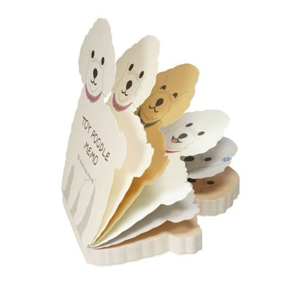Toy Poodle Memo Pad