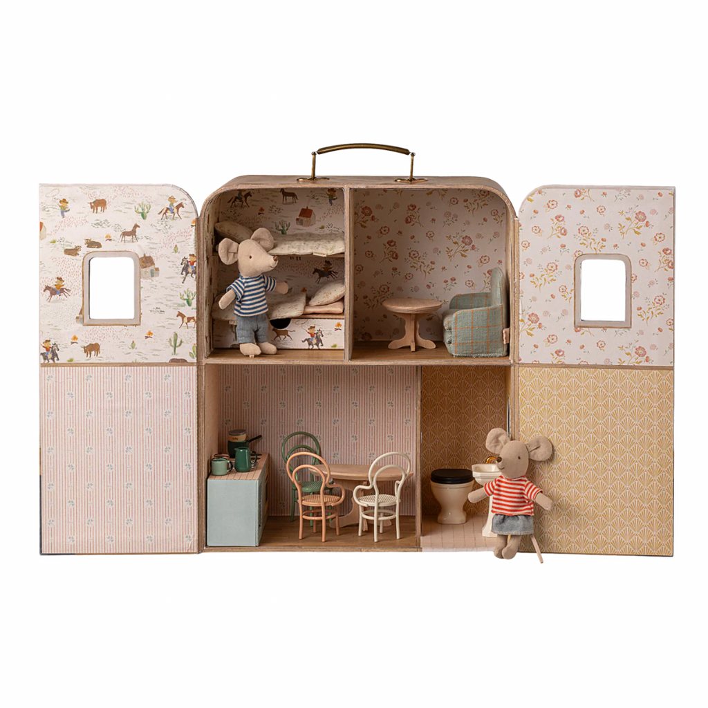 Maileg Suitcasa Mouse House