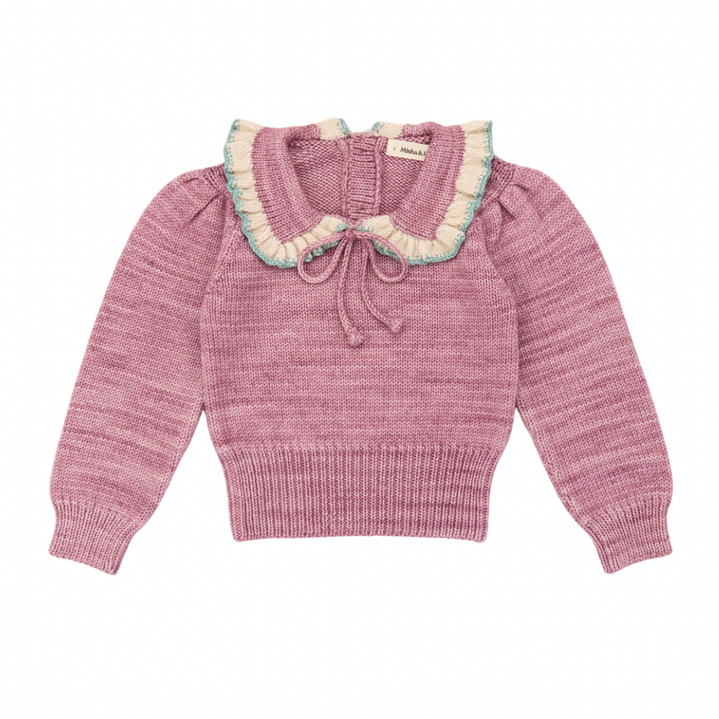 Misha and Puff Antique Rose Estelle Sweater