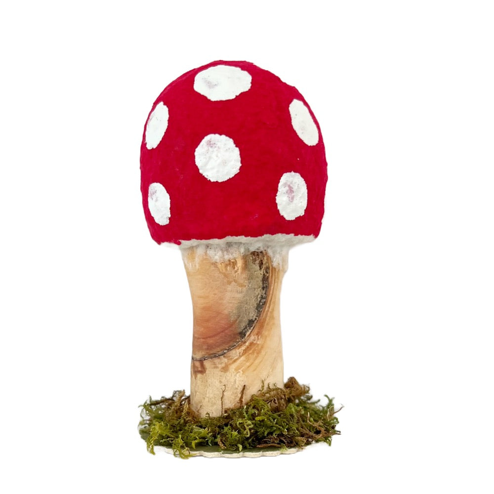 Vintage By Crystal Mushroom Figurine · Short and Stout