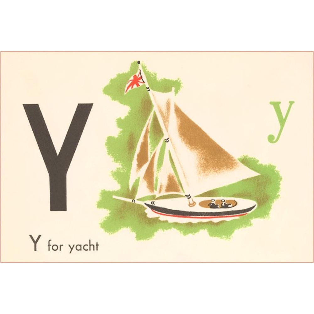 Vintage Alphabet Postcards · Multiple Letters