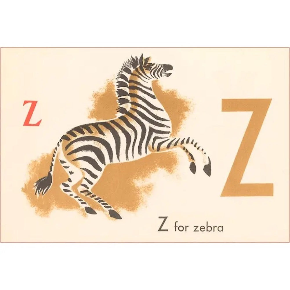 Vintage Alphabet Postcards · Multiple Letters