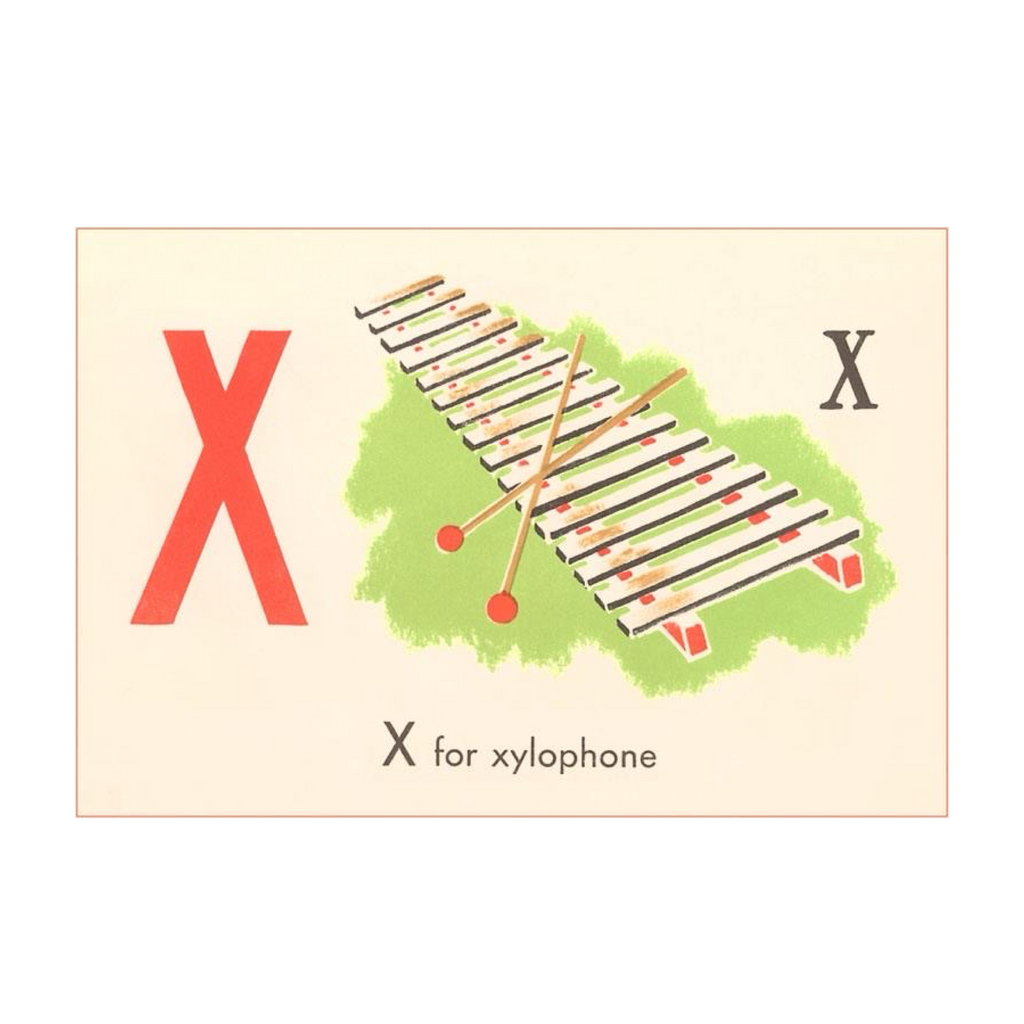 Vintage Alphabet Postcards · Multiple Letters