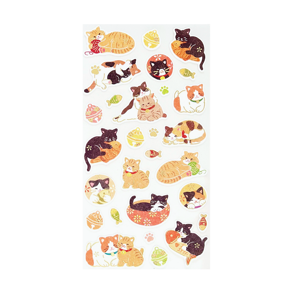 Cozy Cat Stickers