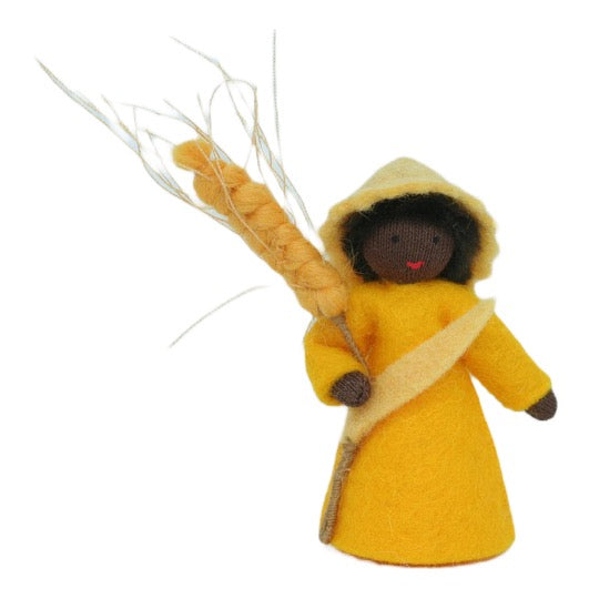 Wheat Prince Holding Wheat  · Black