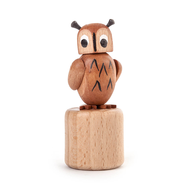 Wobbly Pop Up Toy · Owl