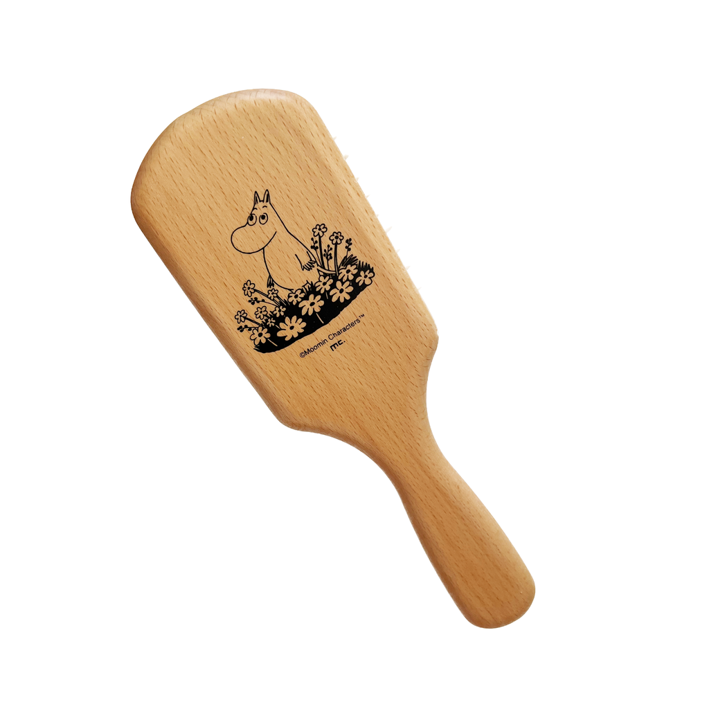 Wooden Moomin Hairbrush