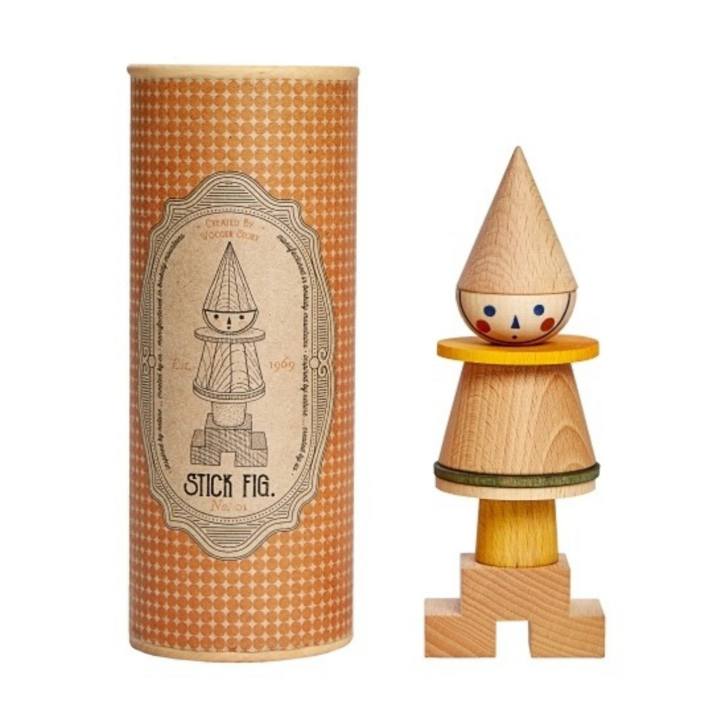 Wooden Story Stick Figure No. 1