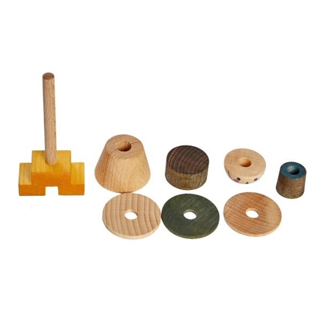 Wooden Story Stick Figure No. 1