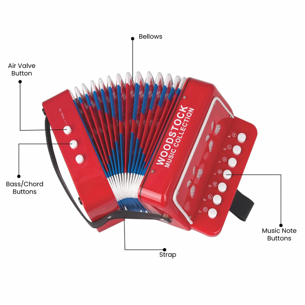 Woodstock Chimes Kid's Accordion